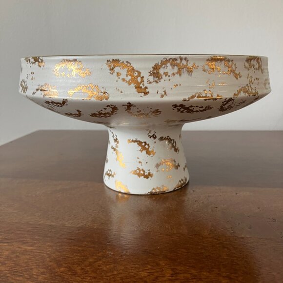 James Kent Minster England Old Foley Compote Bowl Pedestal Serving Dish - Picture 1 of 12